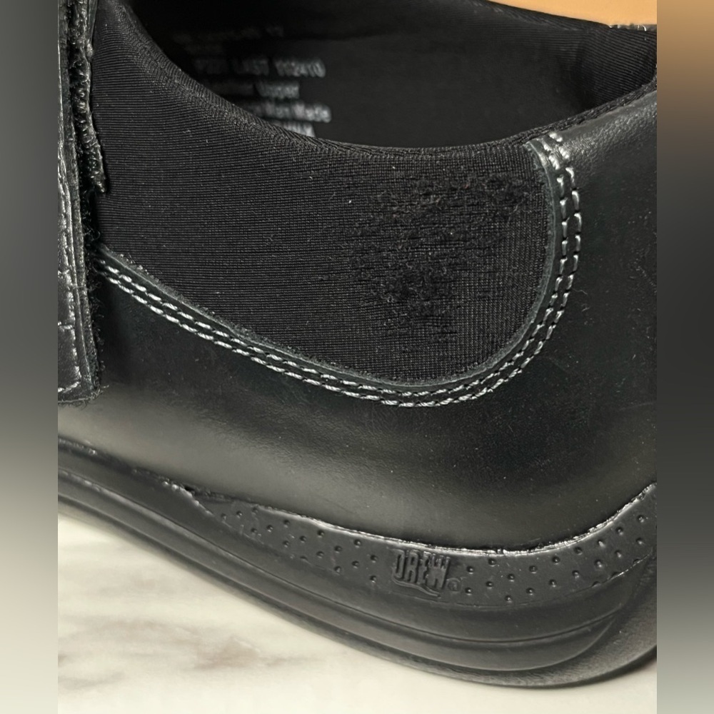 Drew Rose Black Leather Mary Jane Orthotic Comfort Shoes Size 8 - Picture 8 of 8